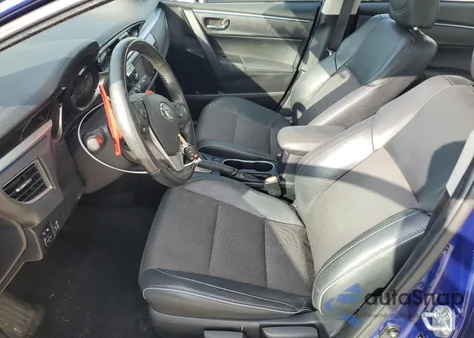 2015 Toyota Corolla L из США, поврежденный, VIN 2T1BURHE4FC308403